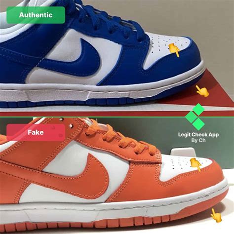 fake nike sbs|how to spot a fake nikes.